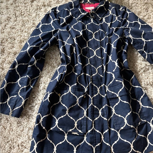 Charter Club Navy and Pink Coat - Picture 2 of 6